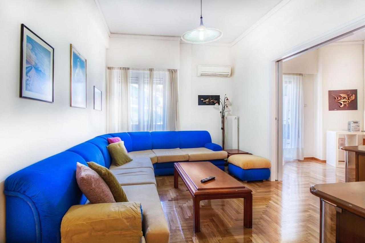 Spacious Flat Near Ampelokipoi Metro Station Athens Luaran gambar