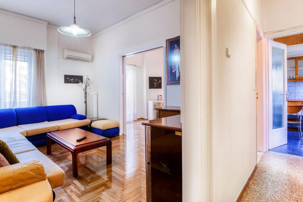 Spacious Flat Near Ampelokipoi Metro Station Athens Luaran gambar